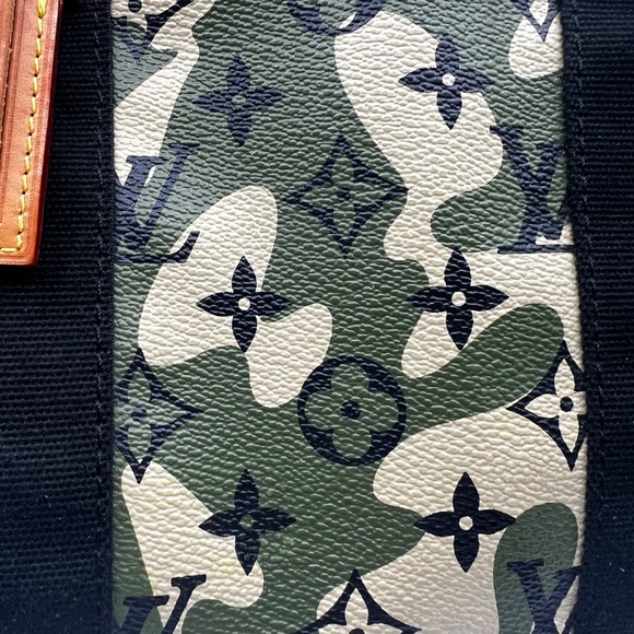 Louis Vuitton Takashi Murakami Camouflage Speedy 35 Keepall SELLING SUNSET SHOW - Picture 5 of 16